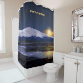 Sunset on Ice Douchegordijn (In situ)