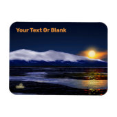Sunset on Ice Magneet (Horizontaal)
