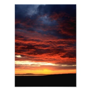 Sunset on Islay, Schotland Foto Afdruk