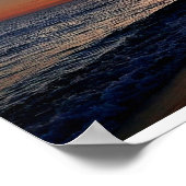 Sunset on Laguna Beach Florida, Poster (Hoek)