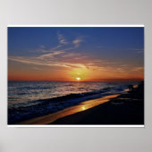 Sunset on Laguna Beach Florida, Poster (Voorkant)