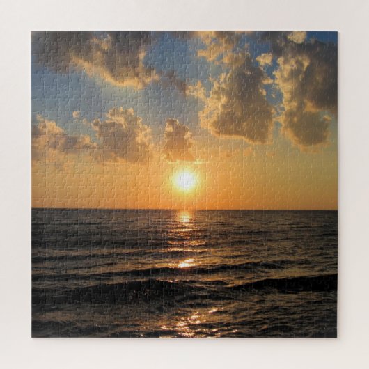 Sunset on Lake Superior - Michigan - 20x20 - 676 p Legpuzzel (Verticaal)