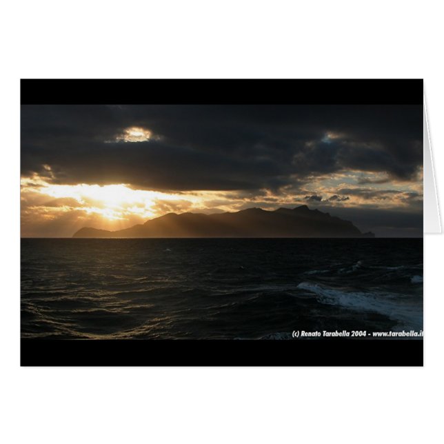 Sunset on Marettimo (Voorkant Horizontaal)