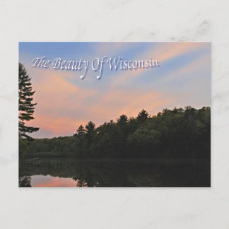 Sunset on Mirror Lake Briefkaart