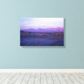 Sunset on Moon Valley - Chili Canvas Afdruk (Insitu (Houten vloer))