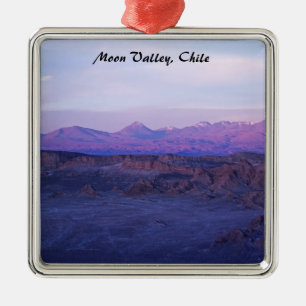 Sunset on Moon Valley - Chili Metalen Ornament