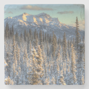 Sunset on Mount Fellows Stenen Onderzetter