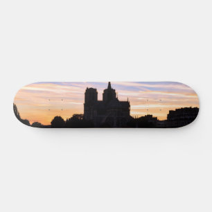 Sunset on Notre Dame de Paris - Parijs, Frankrijk Skateboard
