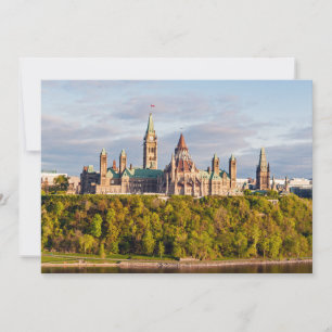Sunset on Parliament Hill - Ottawa Kaart