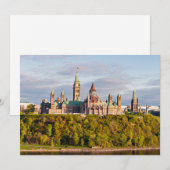 Sunset on Parliament Hill - Ottawa Kaart (Voorkant / Achterkant)