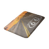 Sunset on Route 66 Bathmat Badmat (Gekanteld)