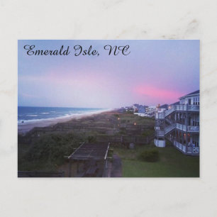 Sunset on the Beach Briefkaart