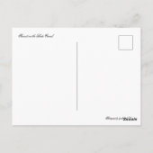 Sunset on the Bude Canal. Briefkaart (Achterkant)