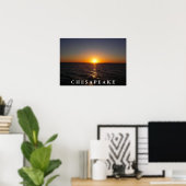 Sunset on the Chesapeake Poster (Thuiskantoor)