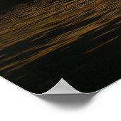 Sunset on the Lake Poster (Hoek)