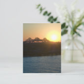 Sunset on the Mississippi Briefkaart (Staand voorkant)