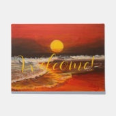 Sunset on the Pacific, door Gary Poling Deurmat (Voorkant)