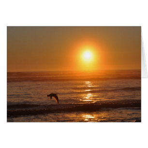 Sunset on the Pacific Ocean