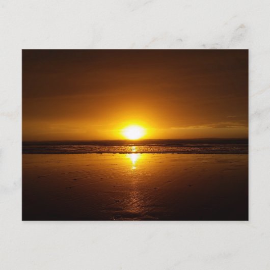 Sunset on the Pacific Ocean.... Briefkaart (Voorkant)
