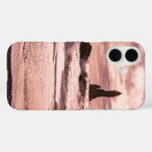 Sunset on the Reynisfjara black zandstrand, IJslan Case-Mate iPhone Case (Achterkant (horizontaal))