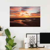 Sunset on the Zee of Cortez Poster (Thuiskantoor)