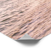 Sunset on Tropical Beach | Dominicaanse Republiek Poster (Hoek)