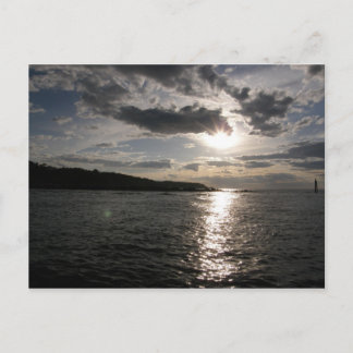 Sunset on Water Briefkaart