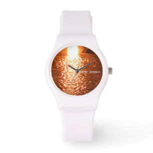 Sunset on Water Horloge