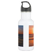 Sunset on Water Waterfles (Achterkant)