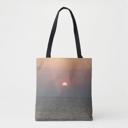 Sunset on Zee Canvas tas (Voorkant)