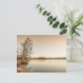 Sunset Osterseen Briefkaart (Staand voorkant)