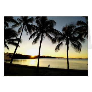 Sunset over Airlie Beach, QLD, Australië