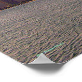 Sunset Over Chicago Poster (Hoek)