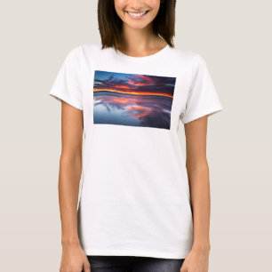 Sunset over de Kanaaleilanden, CA T-shirt