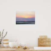 Sunset Over de Margate NJ-baai Poster (Keuken)