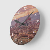 Sunset over Florence, Italië Ronde Klok (Hoek)