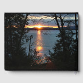 Sunset Over Forest Lake Livre d'or (Verso)