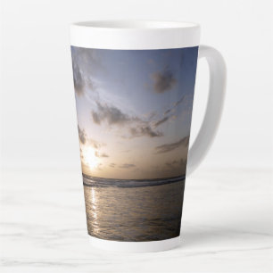 Sunset over het Arabisch Zee Latte Mok