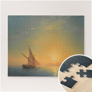Sunset Over Ischia, Aivazovsky Legpuzzel