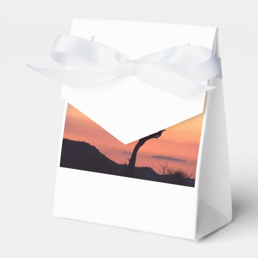 Sunset over Madikwe Bedankdoosjes (Voorkant Zijde)