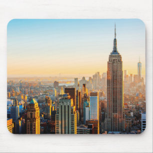 Sunset Over New York Muismat