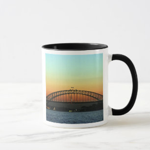 Sunset over Sydney Harbor Bridge, Australië Mok