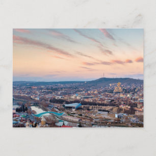 Sunset over Tbilisi Briefkaart
