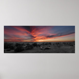 Sunset over Yuma Poster