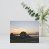 Sunset Overholser Briefkaart (Staand voorkant)