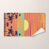SUNSET PALM (Serviette à main)