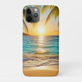 Sunset Palm Beach Case-Mate iPhone Case (Achterkant)