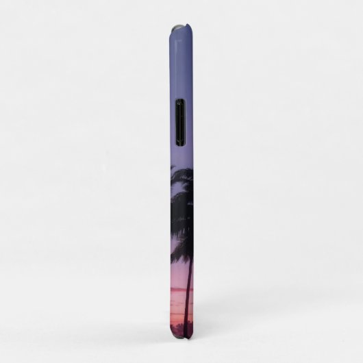 Sunset Palm Trees Silhouette Retro Case-Mate iPhone Case (Achterkant/rechts)