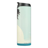 Sunset Palms Thermal Tumbler Thermosbeker (Geroteerd rechts)