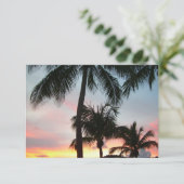 Sunset Palms Tropical Landscape Photography (Staand voorkant)